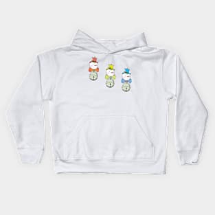 Three snow bells Kids Hoodie